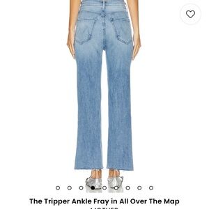 Mother Tripper Ankle Fray size 25. worn once washed, hung to dry.